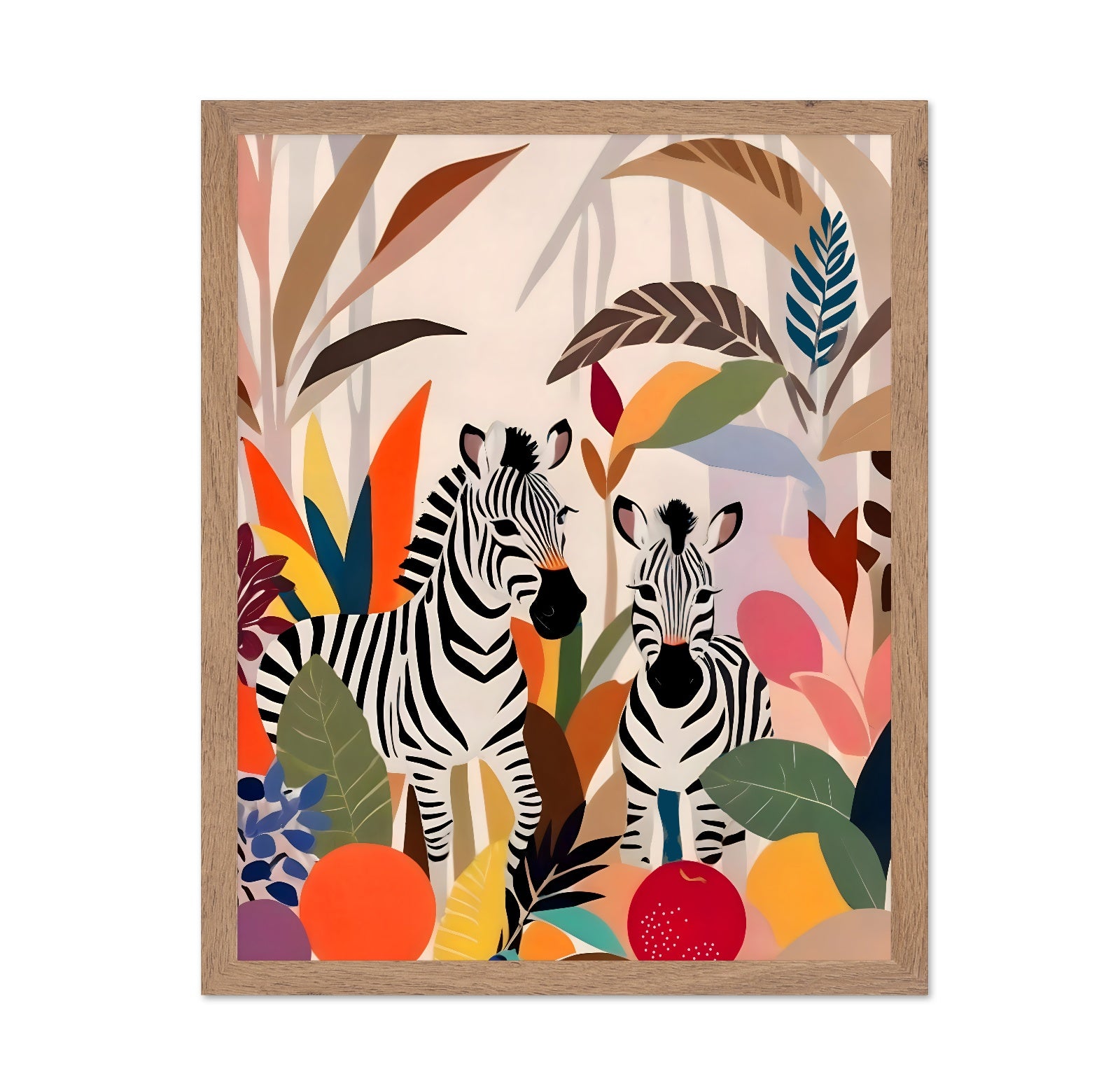 Tropical Zebra Pair