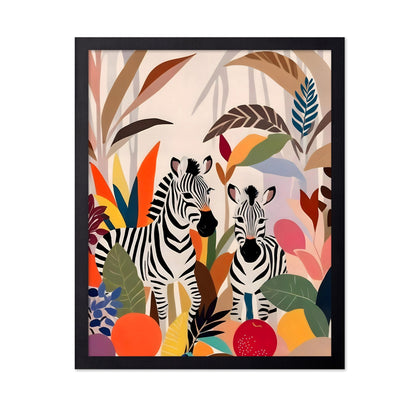 Tropical Zebra Pair