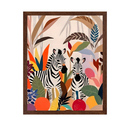 Tropical Zebra Pair