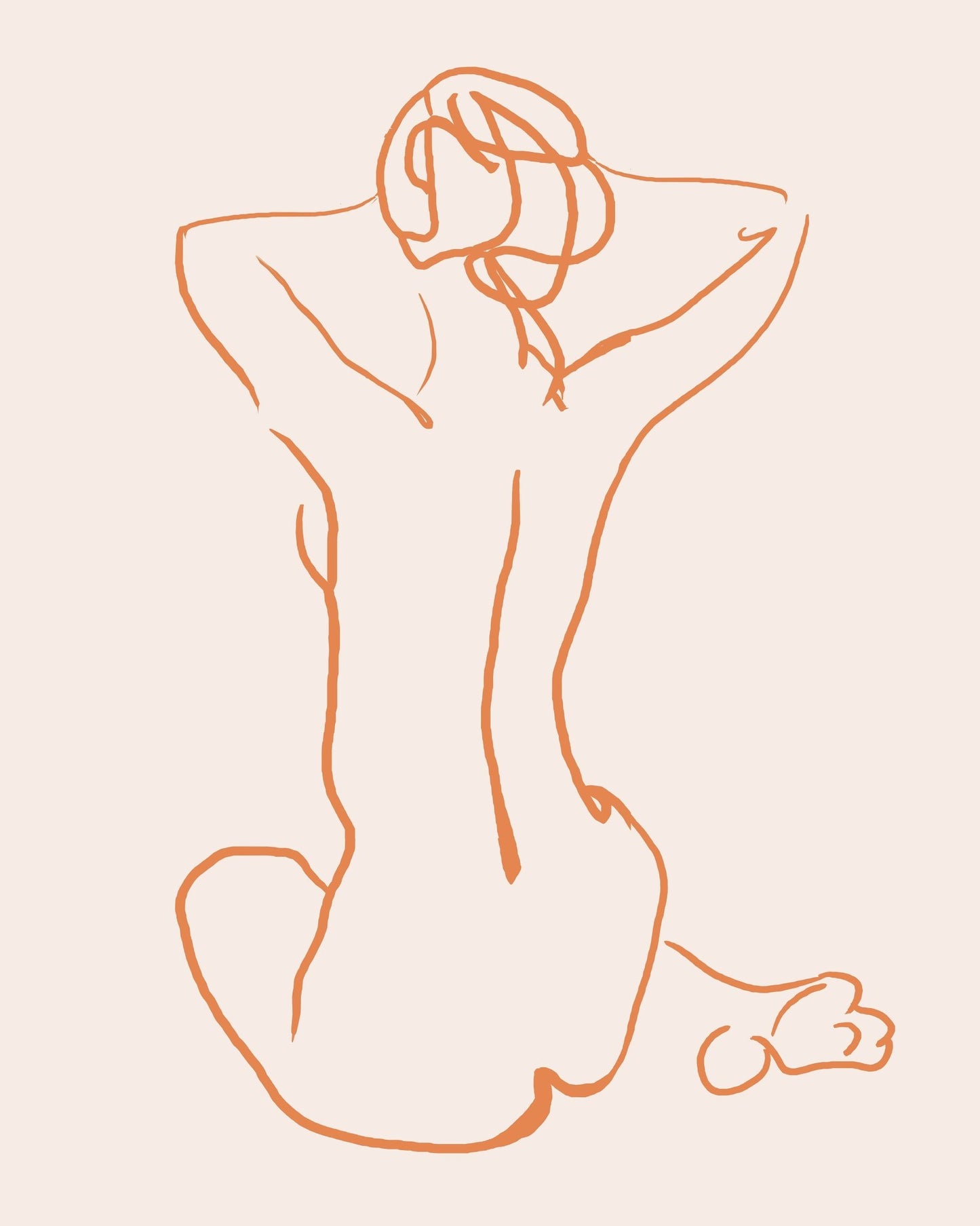 Minimal Nude Outline