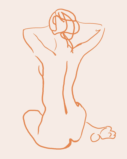Minimal Nude Outline