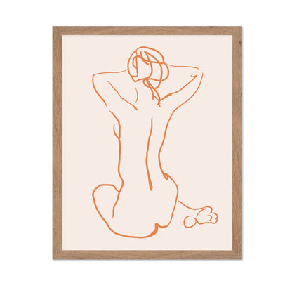 Minimal Nude Outline