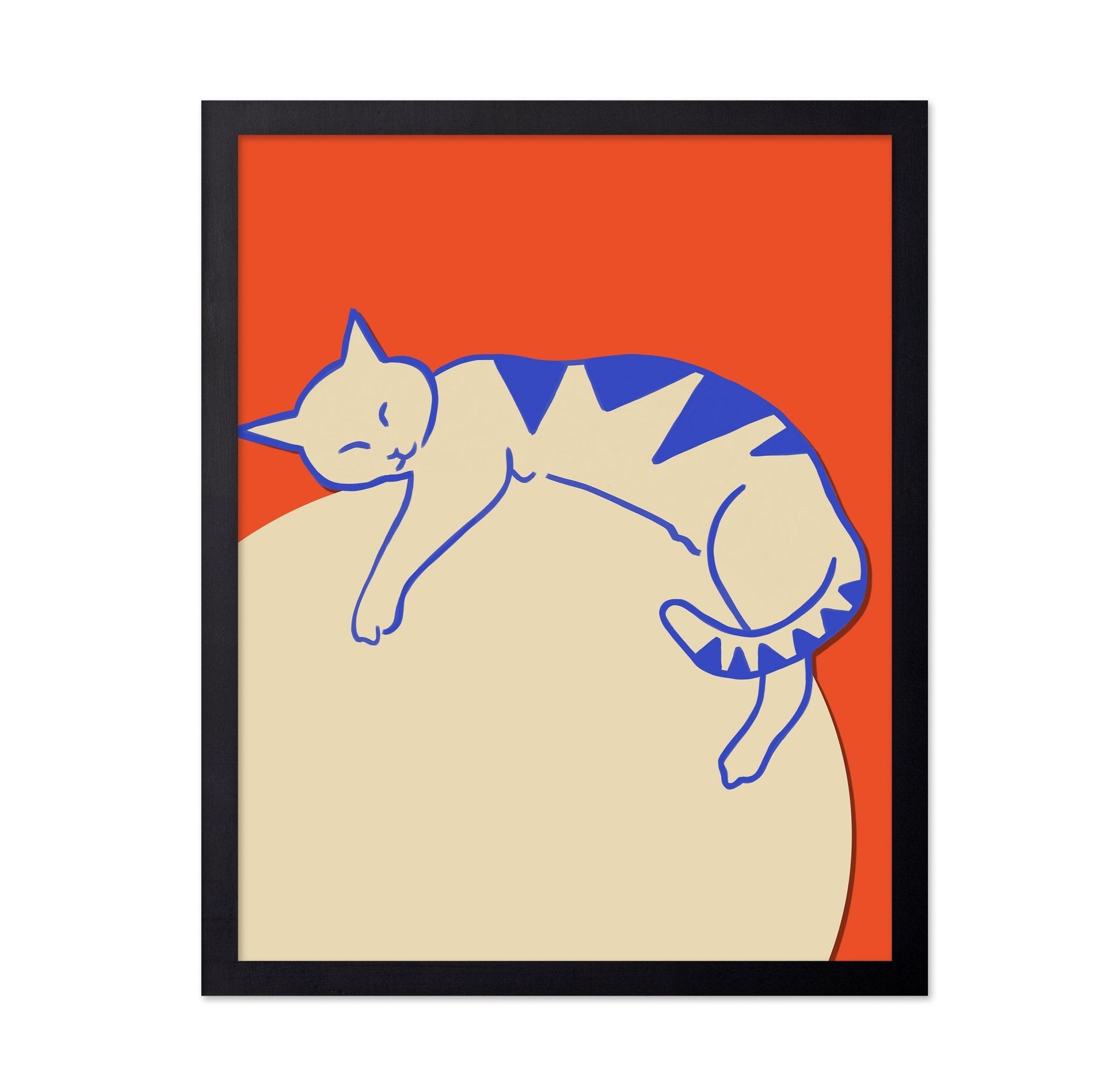 Sleeping Cat Minimal