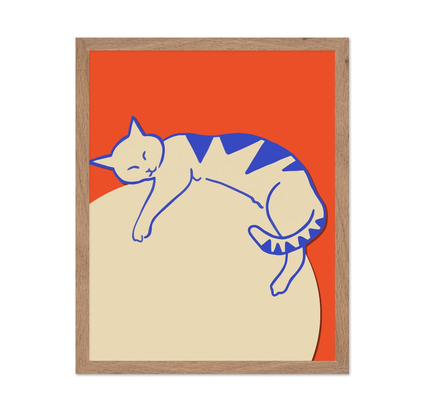 Sleeping Cat Minimal