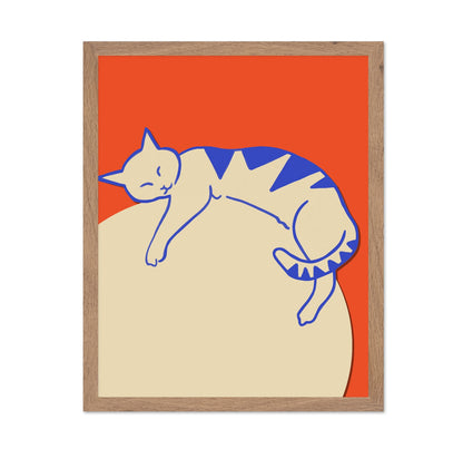 Sleeping Cat Minimal