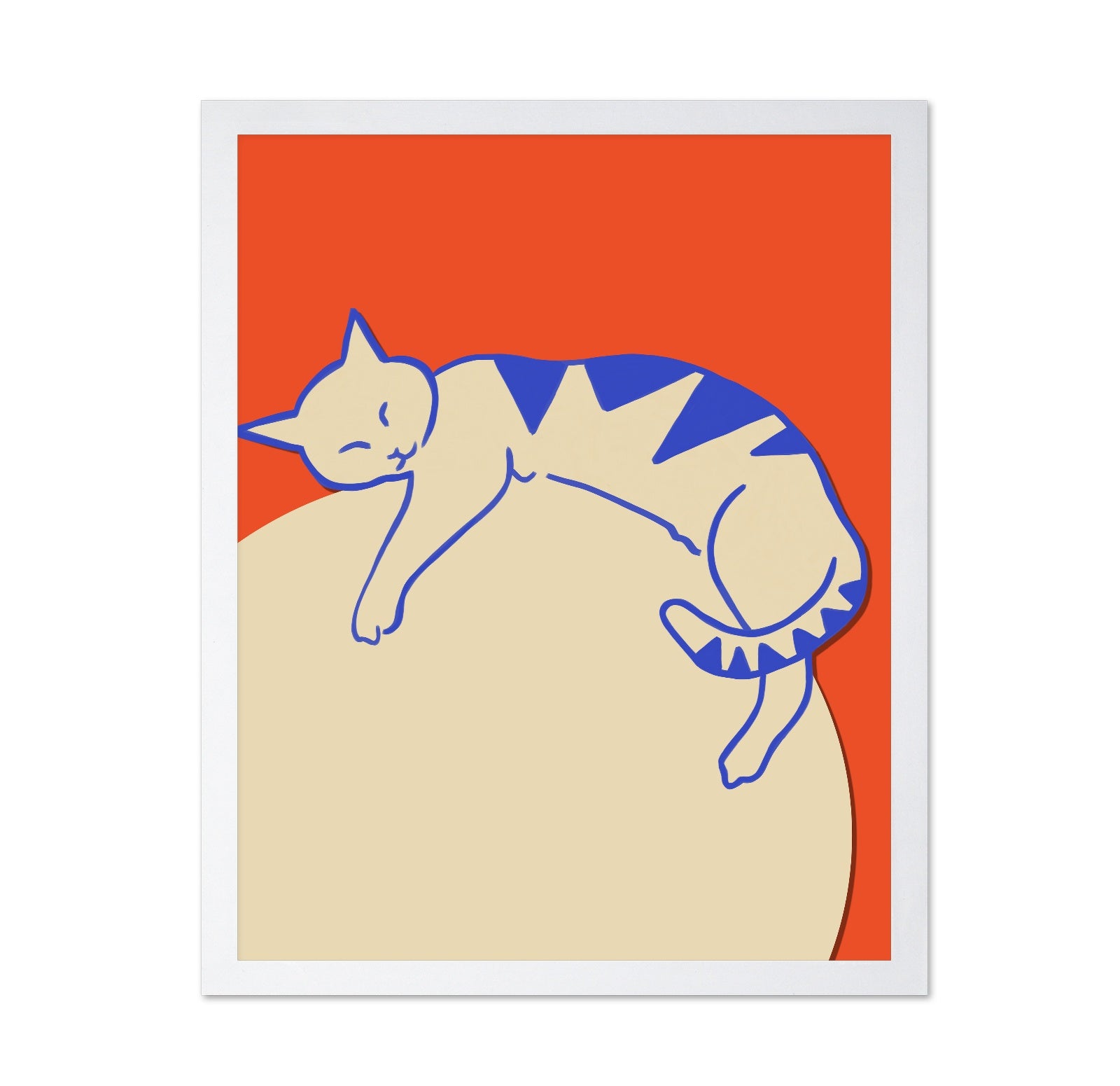 Sleeping Cat Minimal