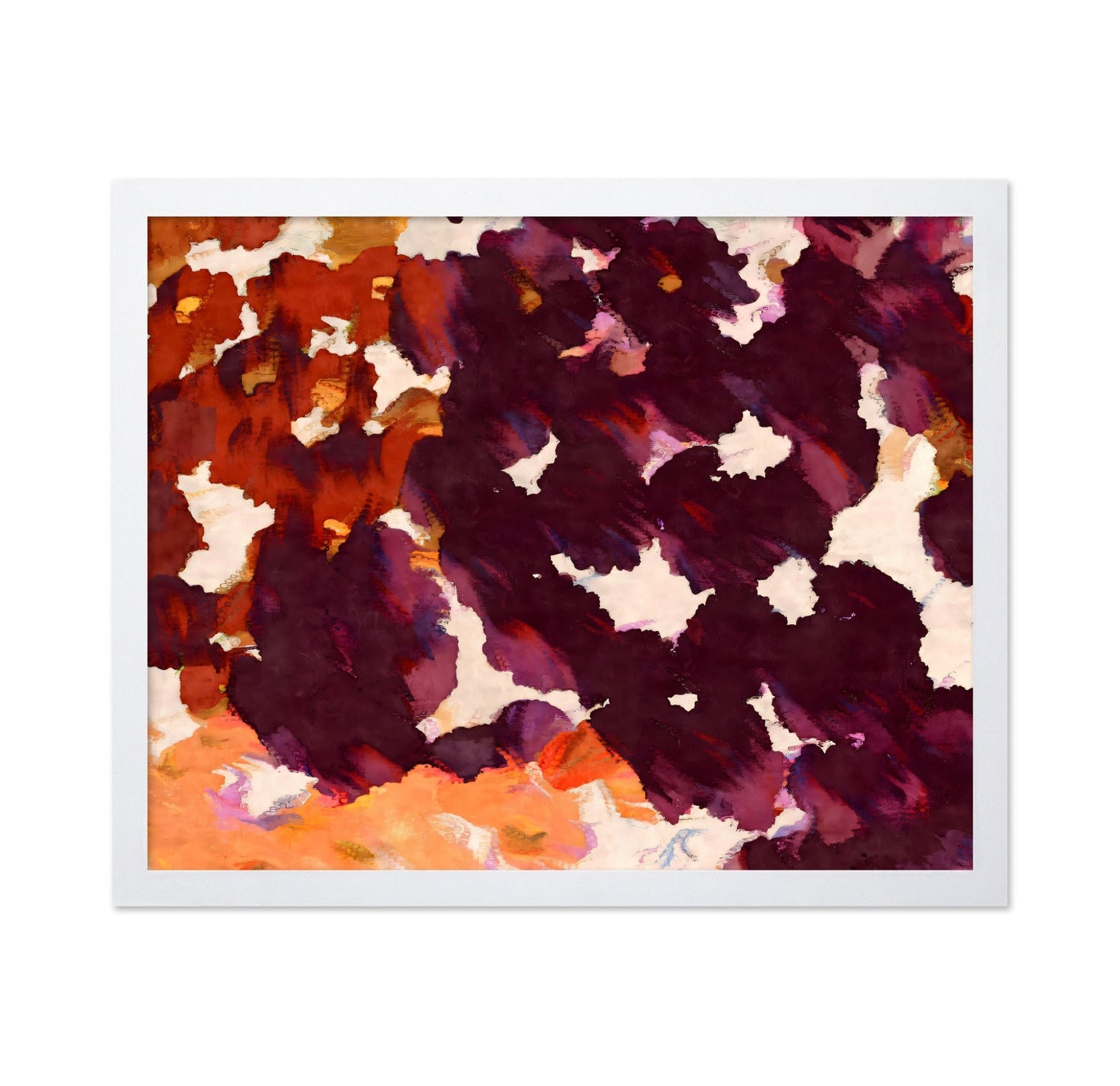 Crimson Abstract Texture