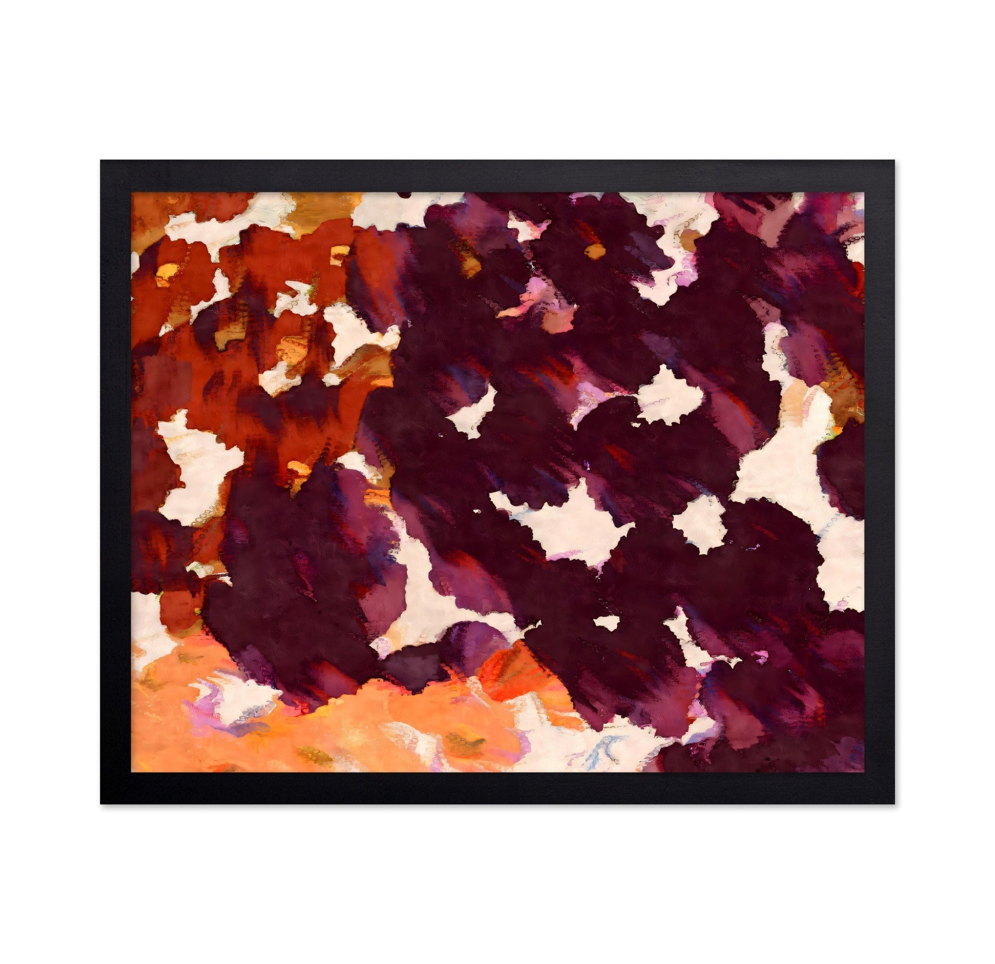 Crimson Abstract Texture