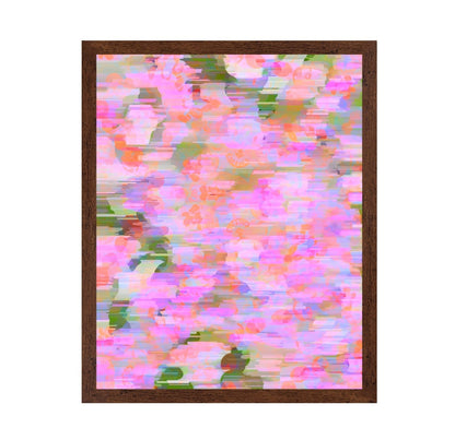 Glitch Floral Blur