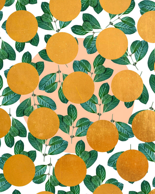 Orange Fruit Pattern