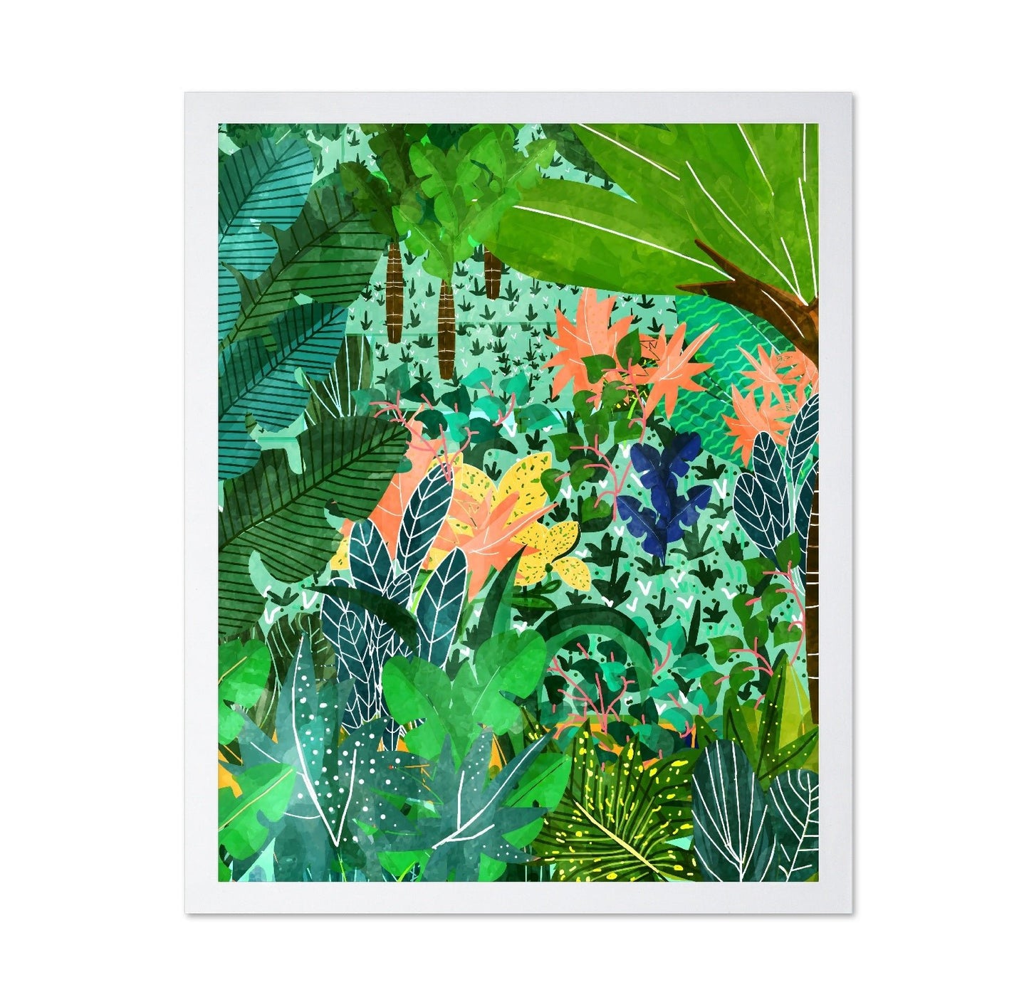 Tropical Jungle Garden