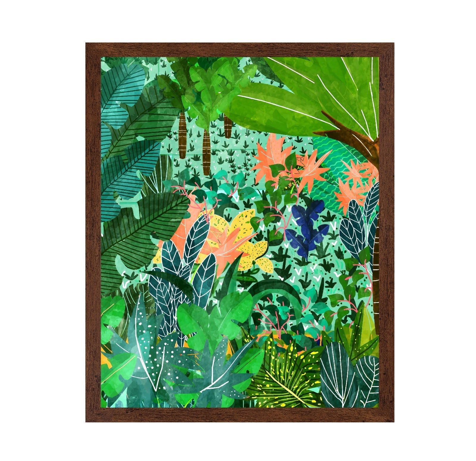 Tropical Jungle Garden