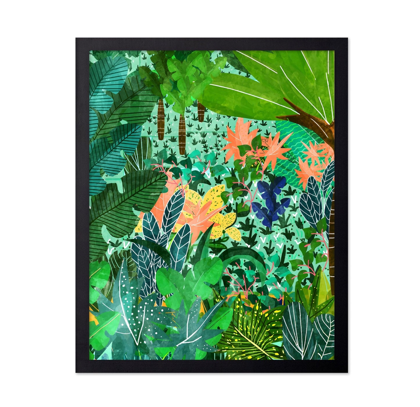 Tropical Jungle Garden