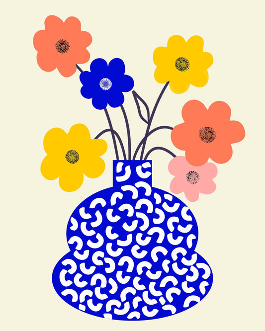 Bold Flower Vase