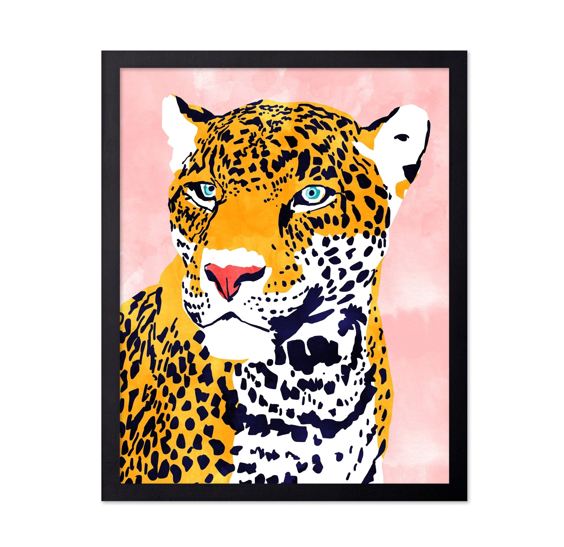 Leopard Portrait Pop