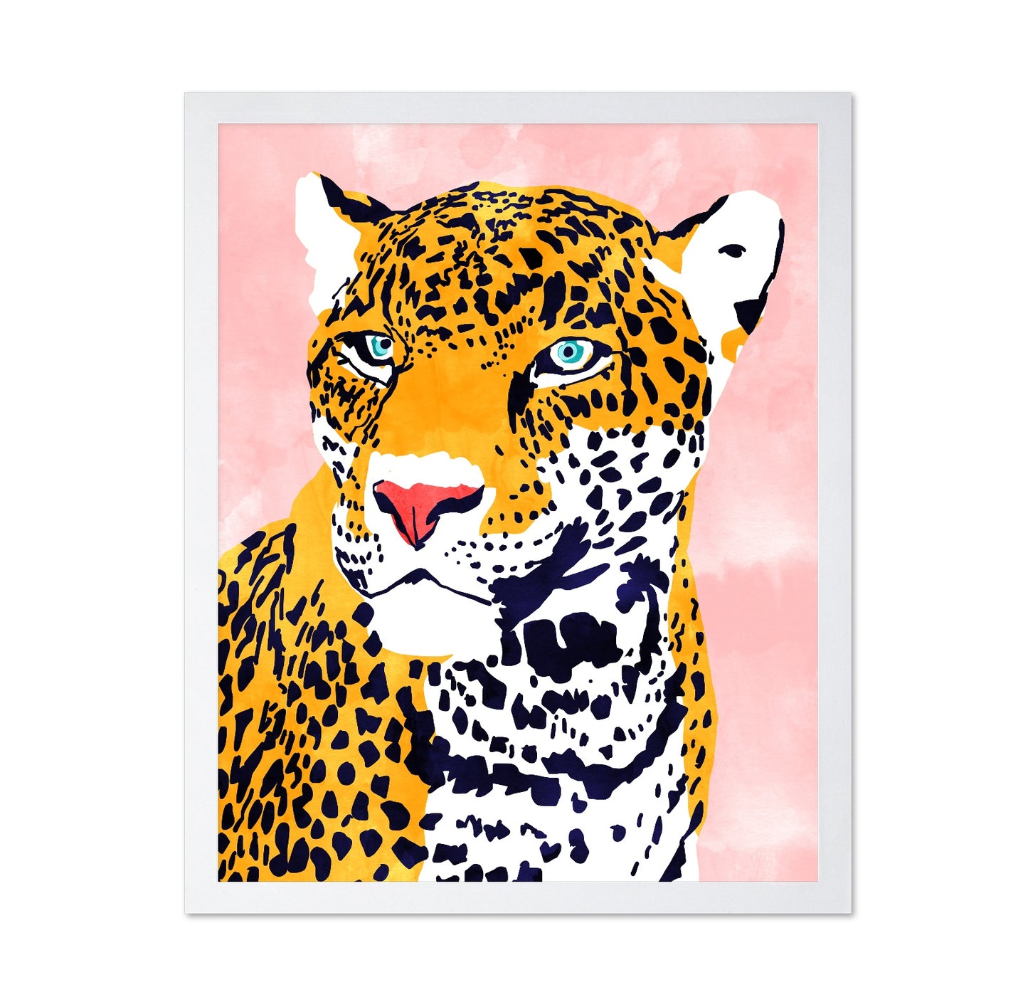 Leopard Portrait Pop