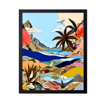 Surreal Coastal Collage