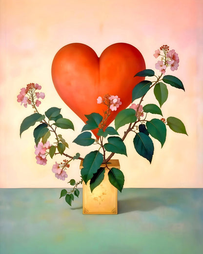 Heart Bloom Arrangement