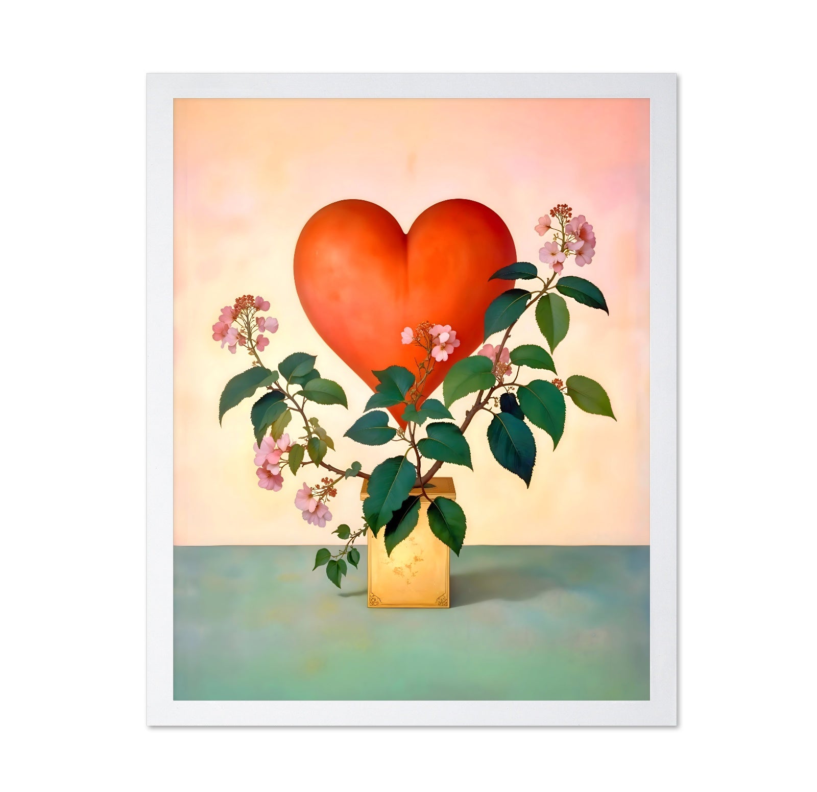 Heart Bloom Arrangement