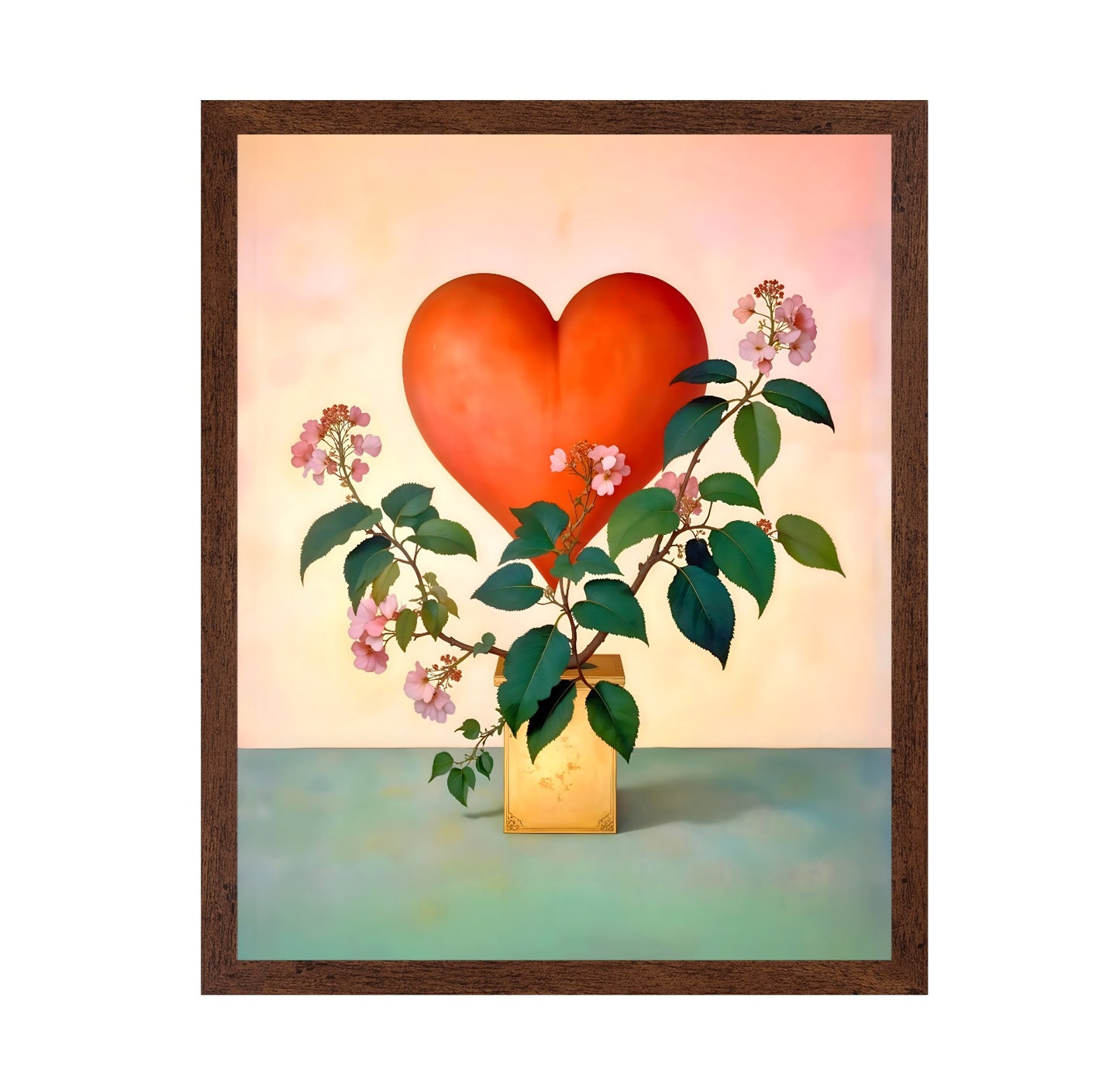 Heart Bloom Arrangement