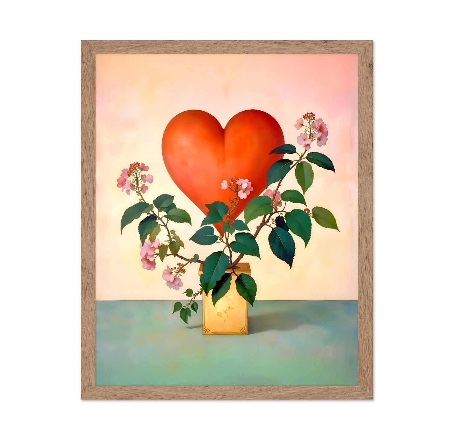 Heart Bloom Arrangement
