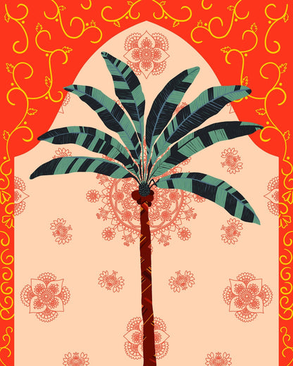 Decorative Palm Motif