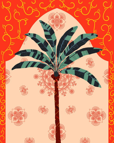 Decorative Palm Motif