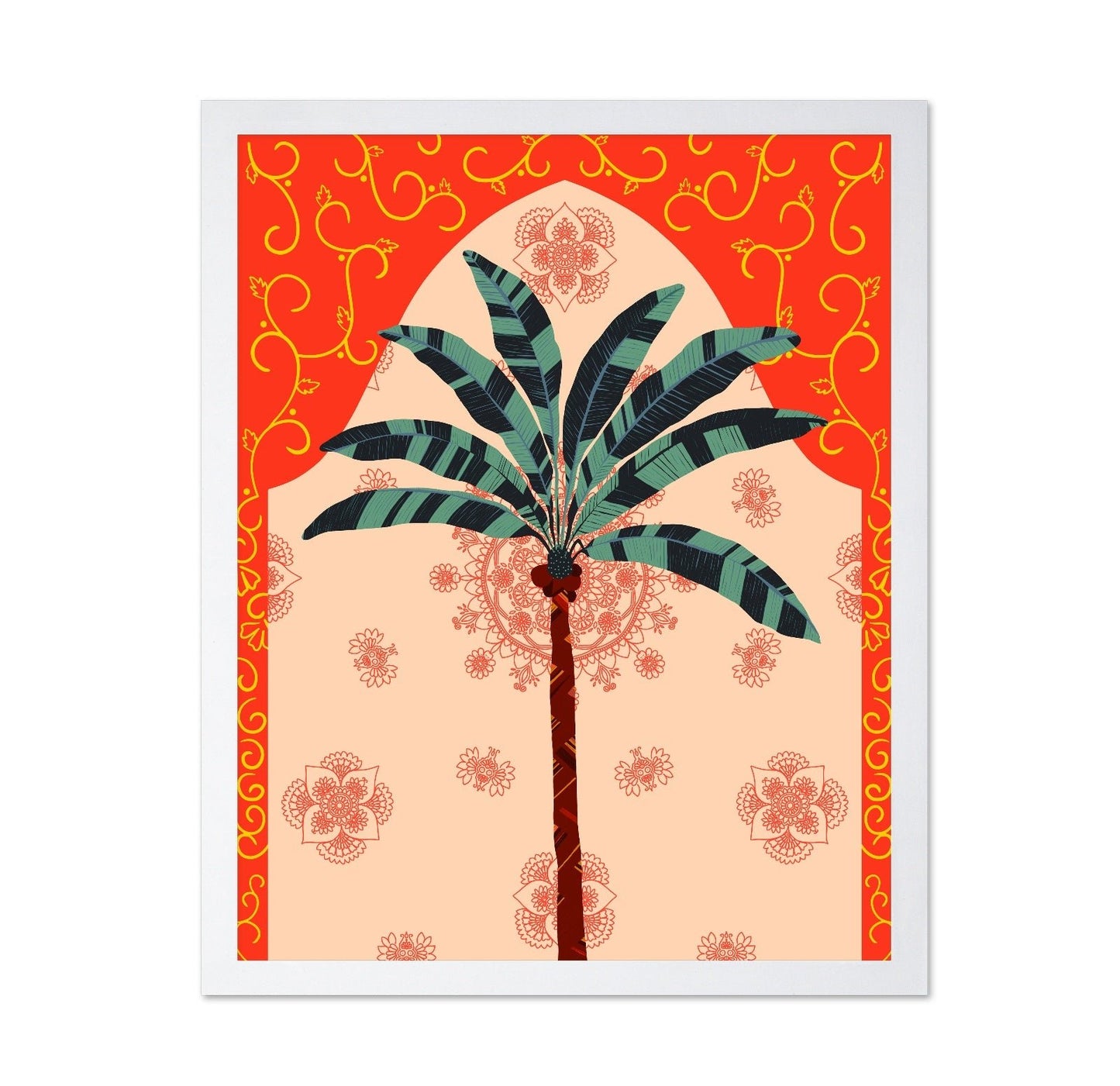 Decorative Palm Motif