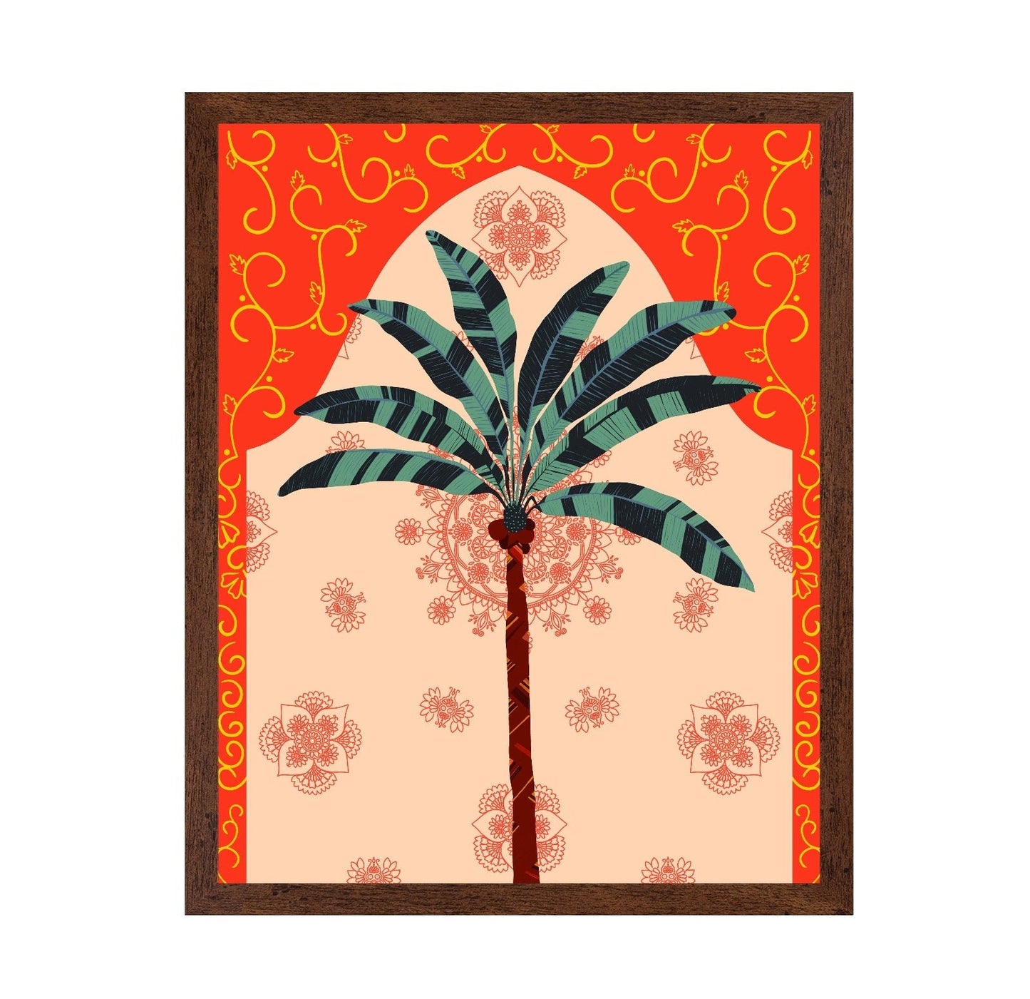 Decorative Palm Motif