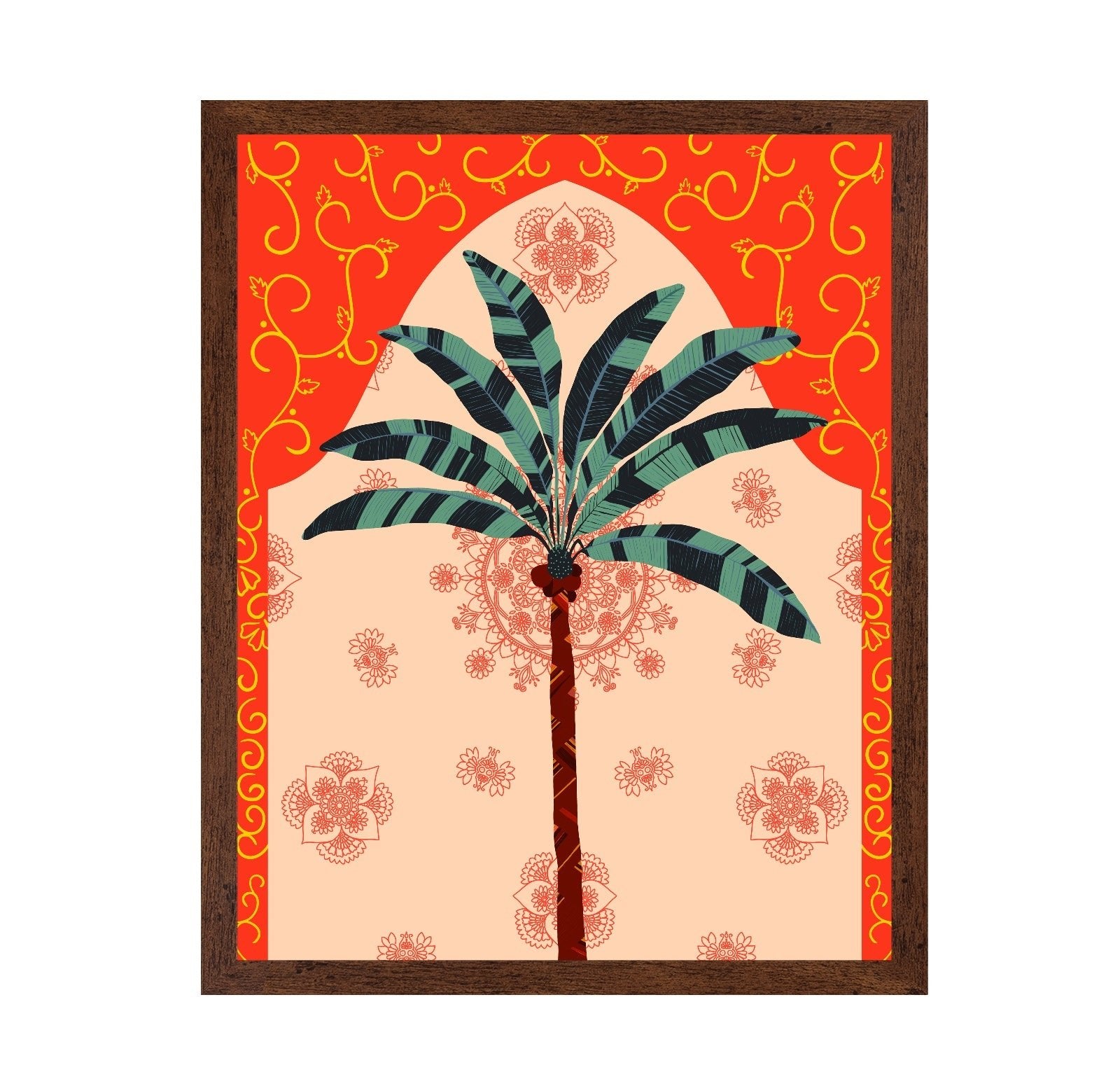 Decorative Palm Motif