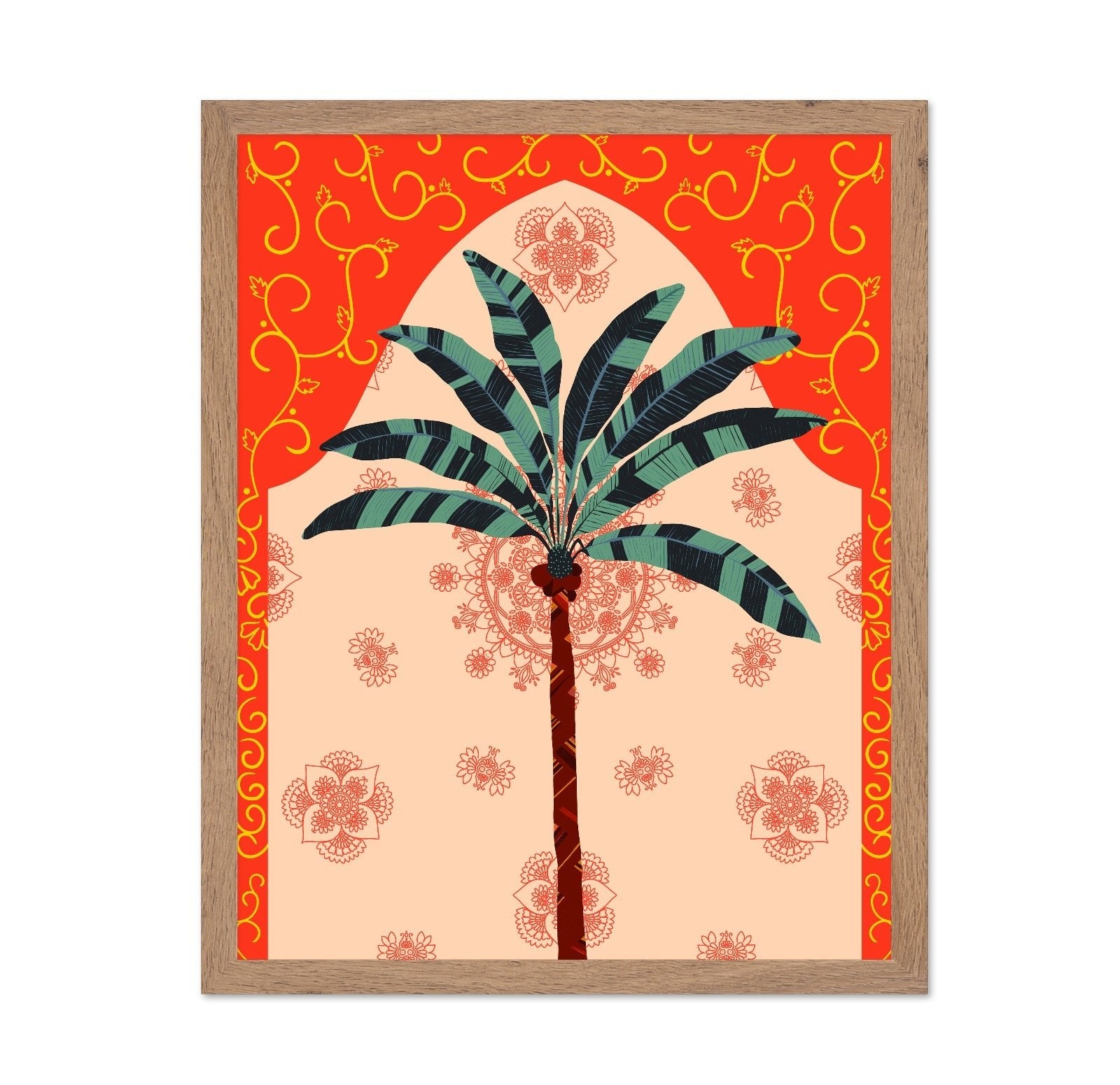 Decorative Palm Motif