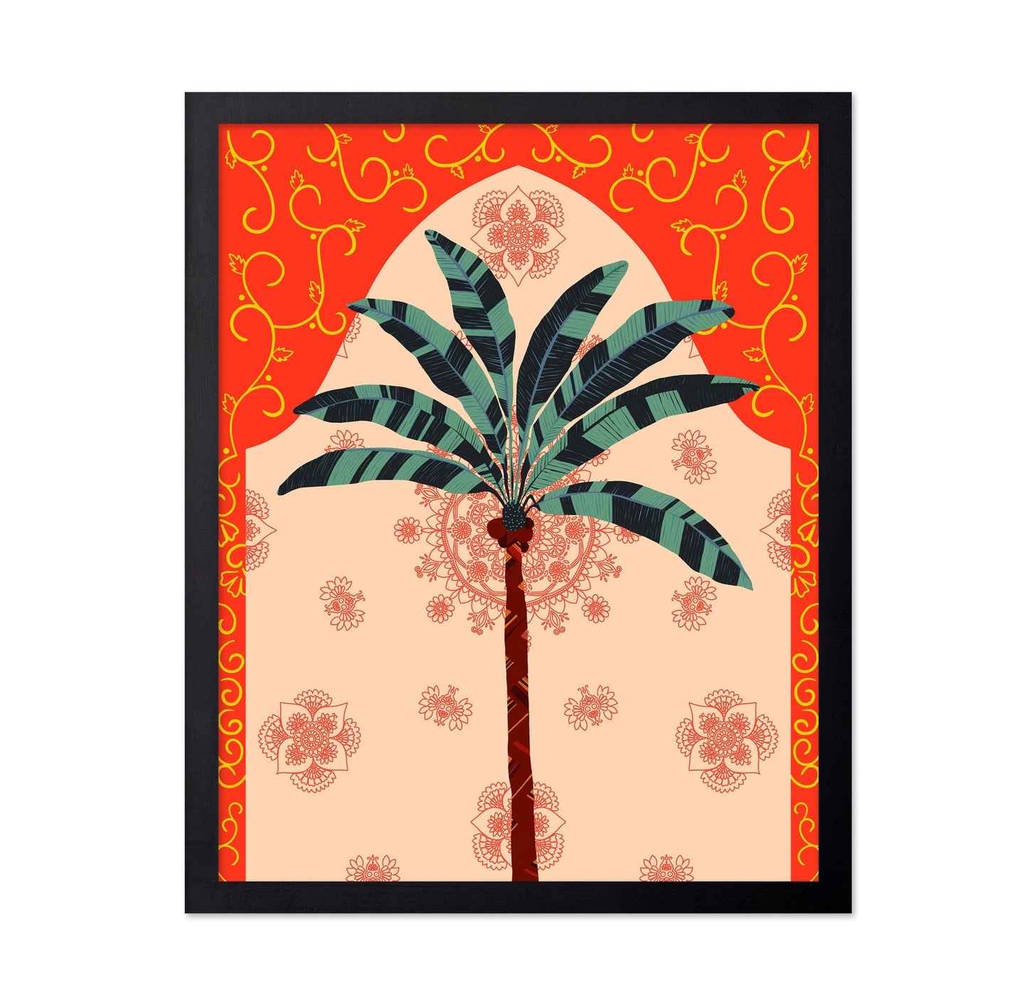Decorative Palm Motif