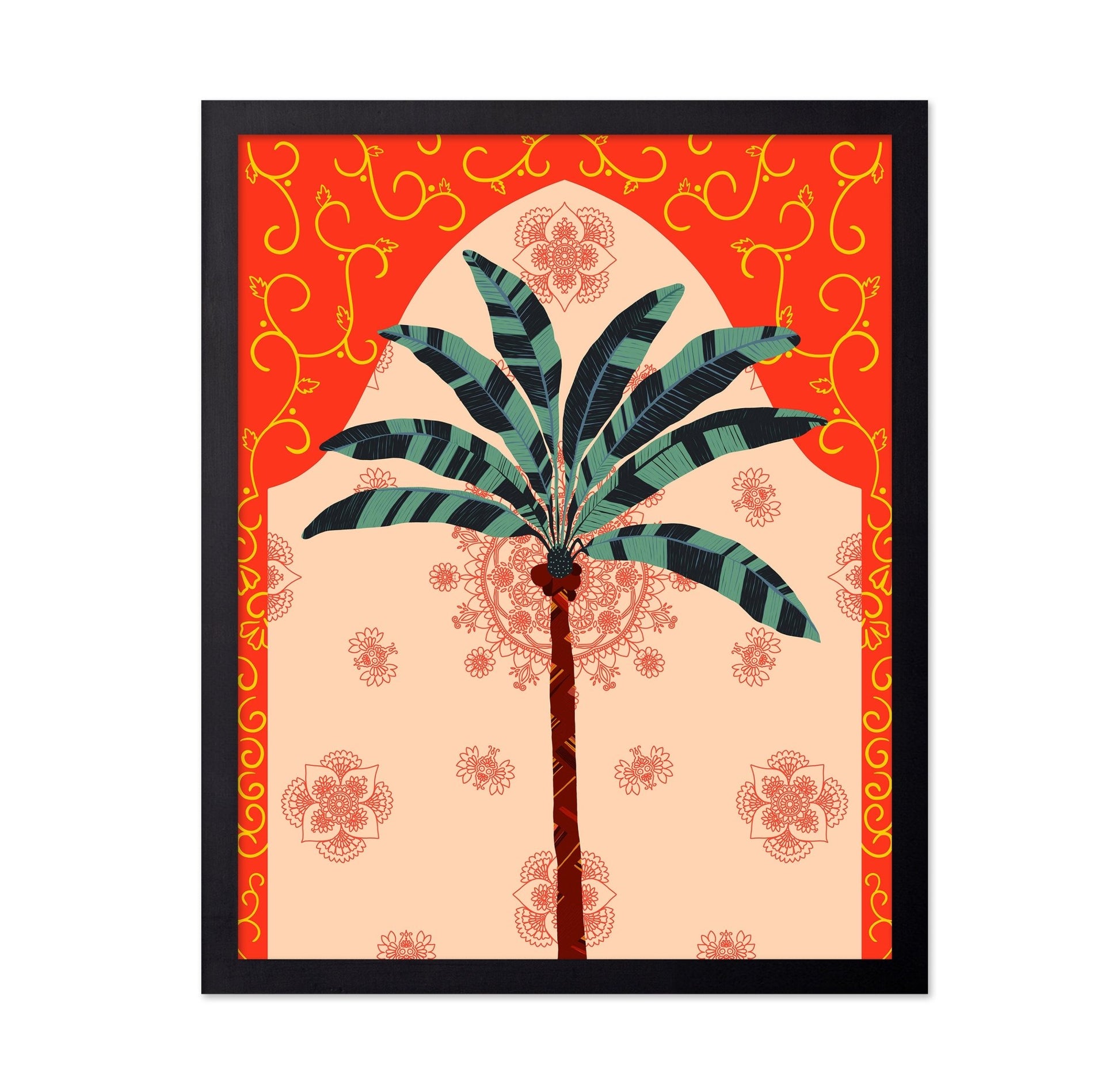 Decorative Palm Motif