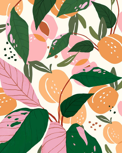 Peach Leaf Pattern