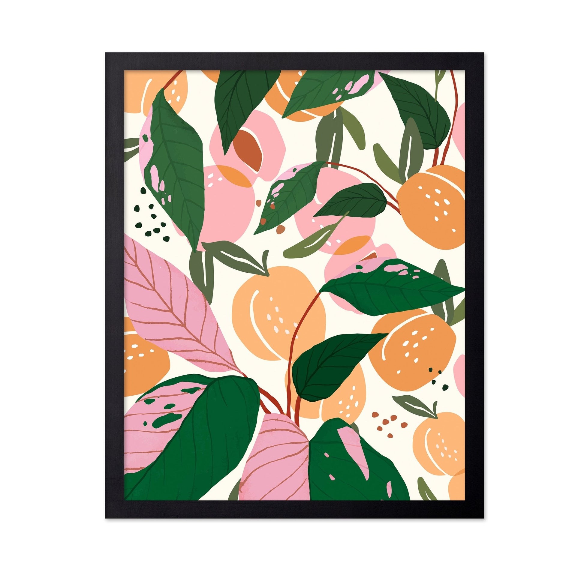 Peach Leaf Pattern