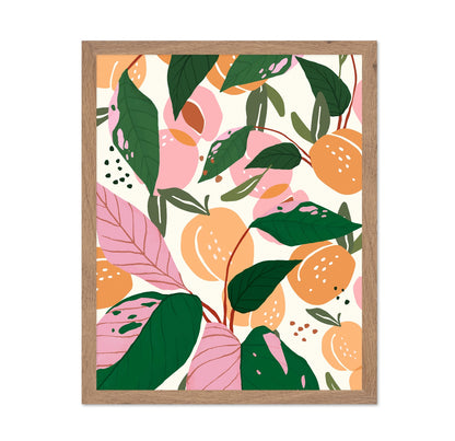 Peach Leaf Pattern