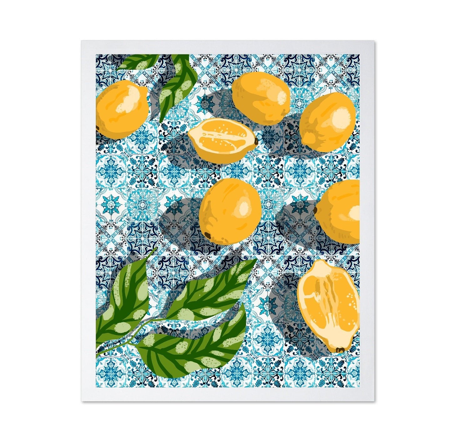 Lemon Tile Pattern
