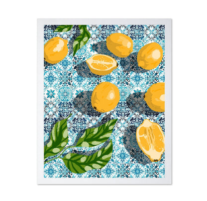 Lemon Tile Pattern