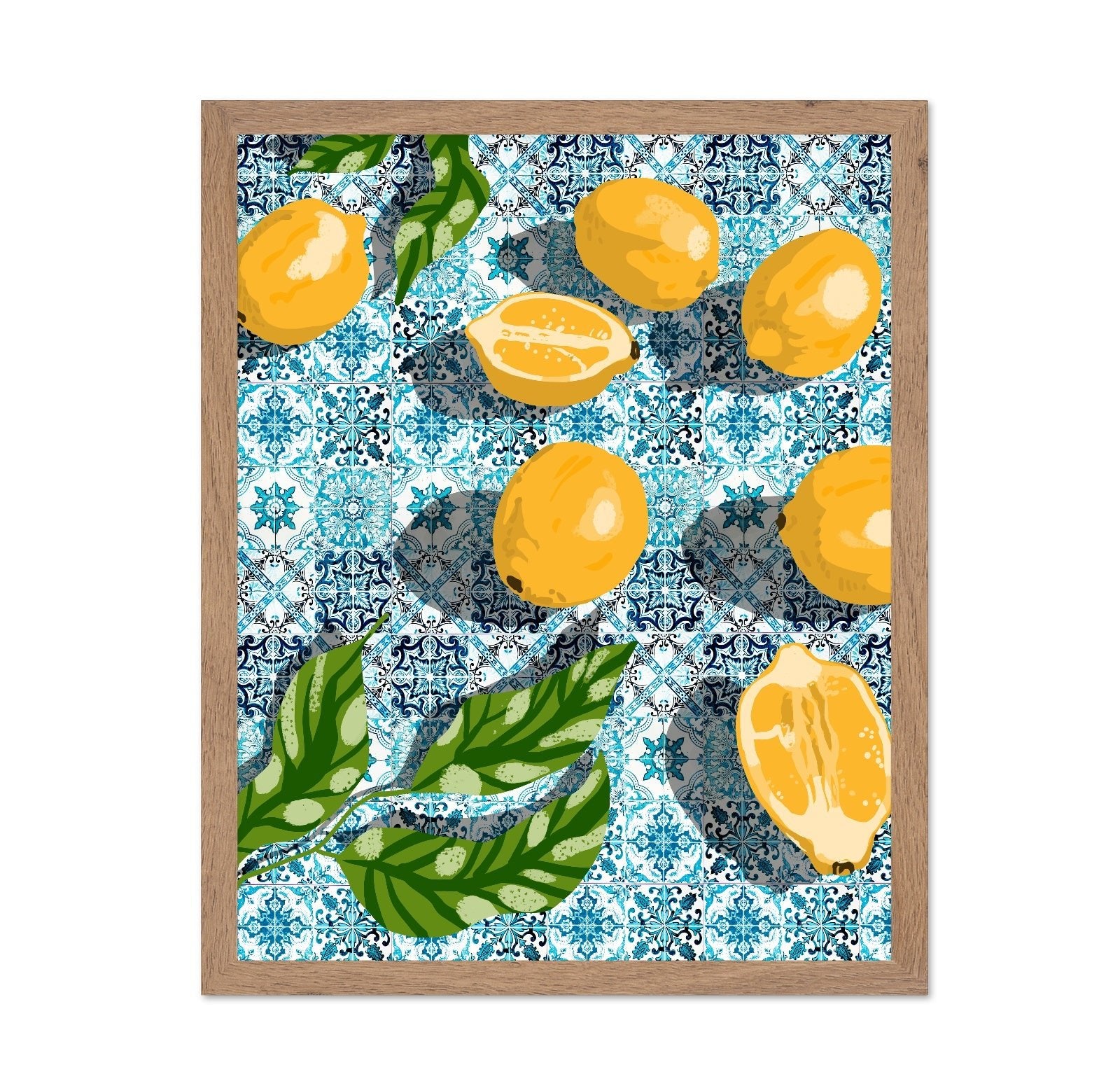 Lemon Tile Pattern