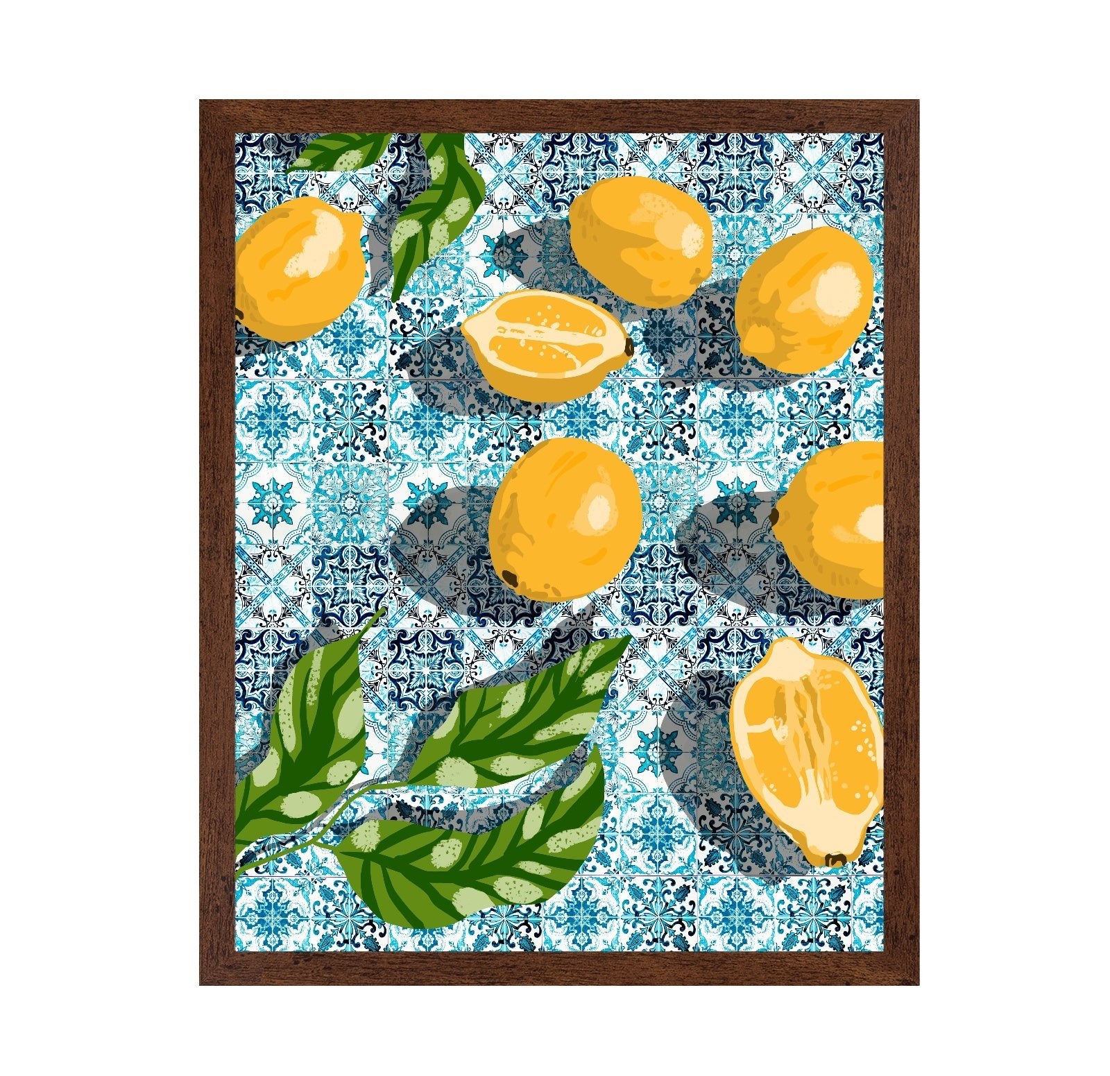Lemon Tile Pattern