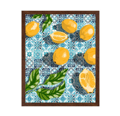 Lemon Tile Pattern