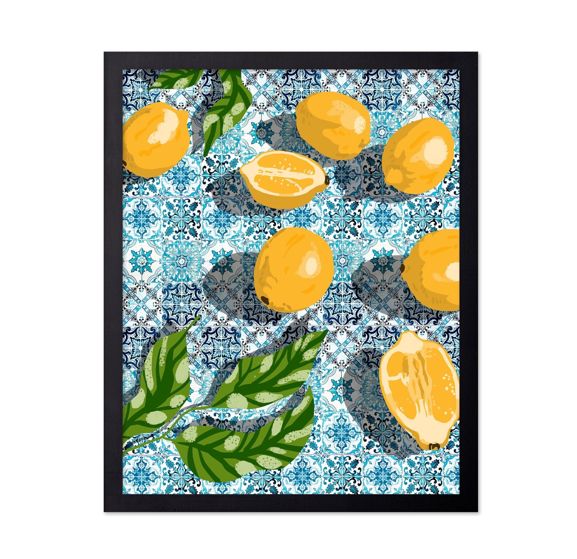 Lemon Tile Pattern