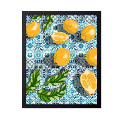 Lemon Tile Pattern