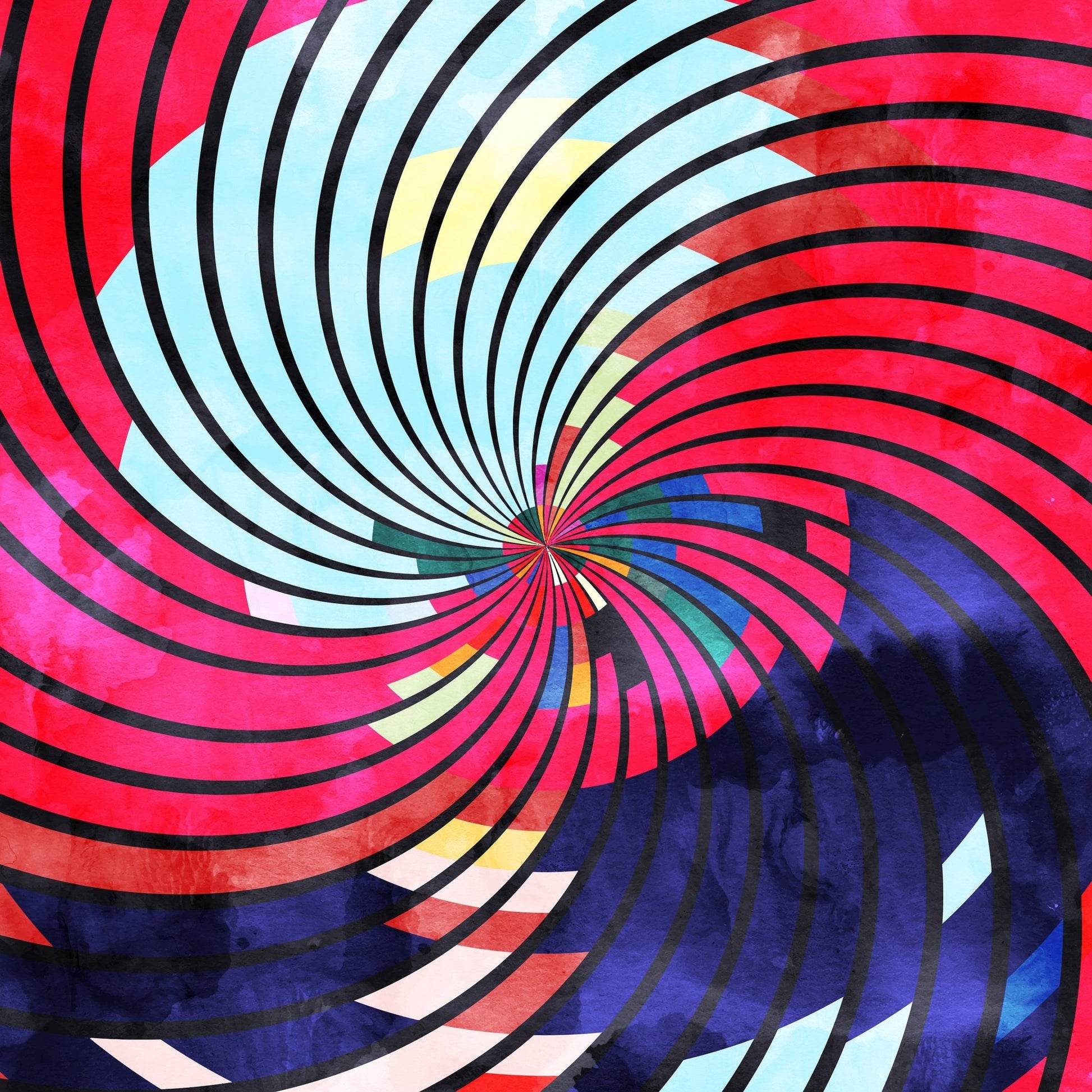 Spiral Color Burst