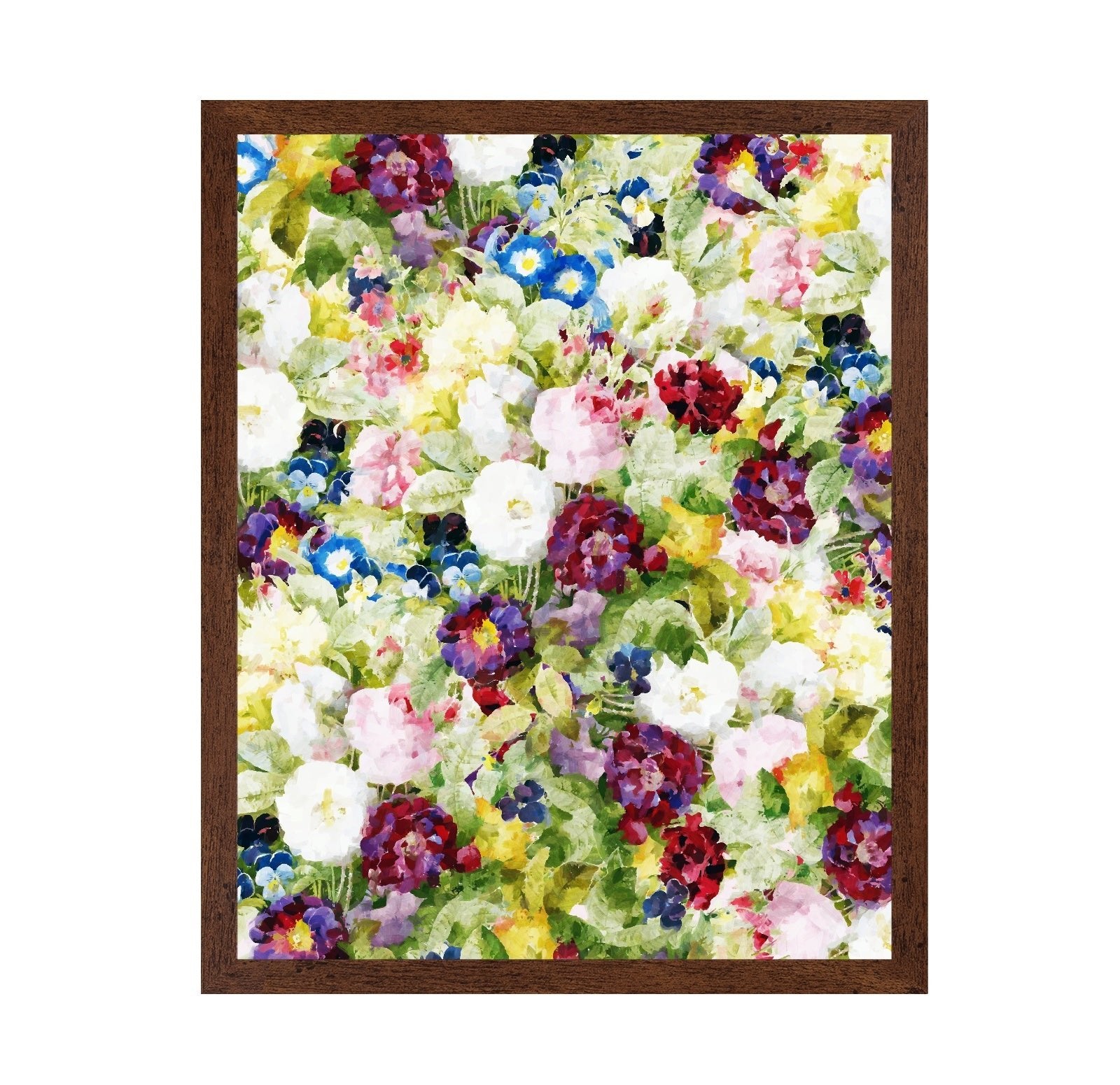 Vibrant Floral Garden No3