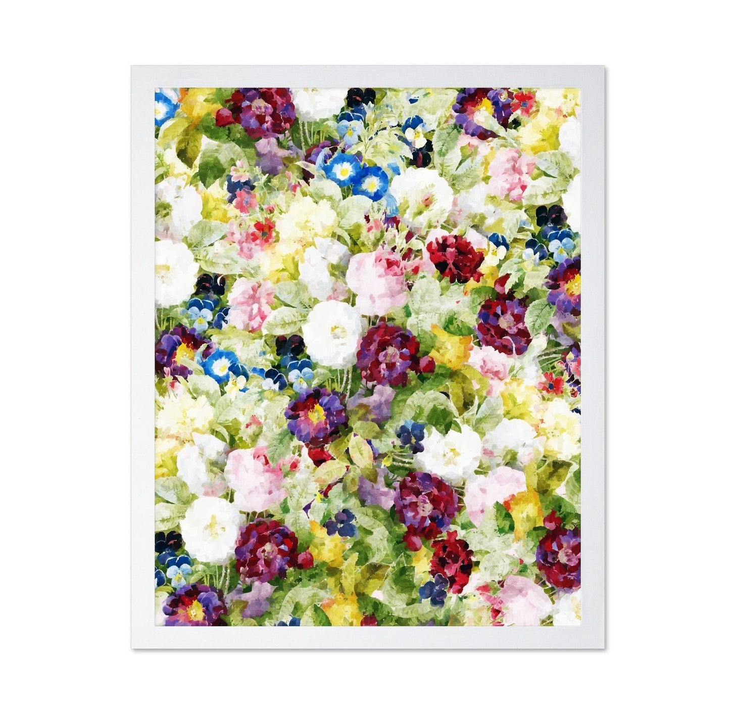 Vibrant Floral Garden No3