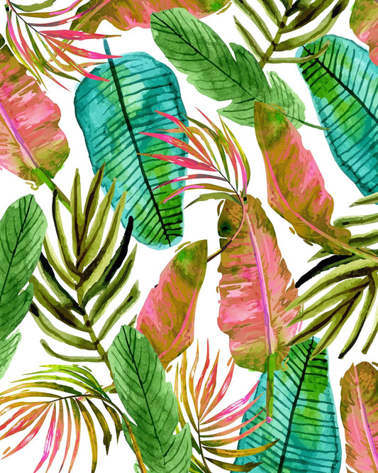 Tropical Leaf Pattern No9