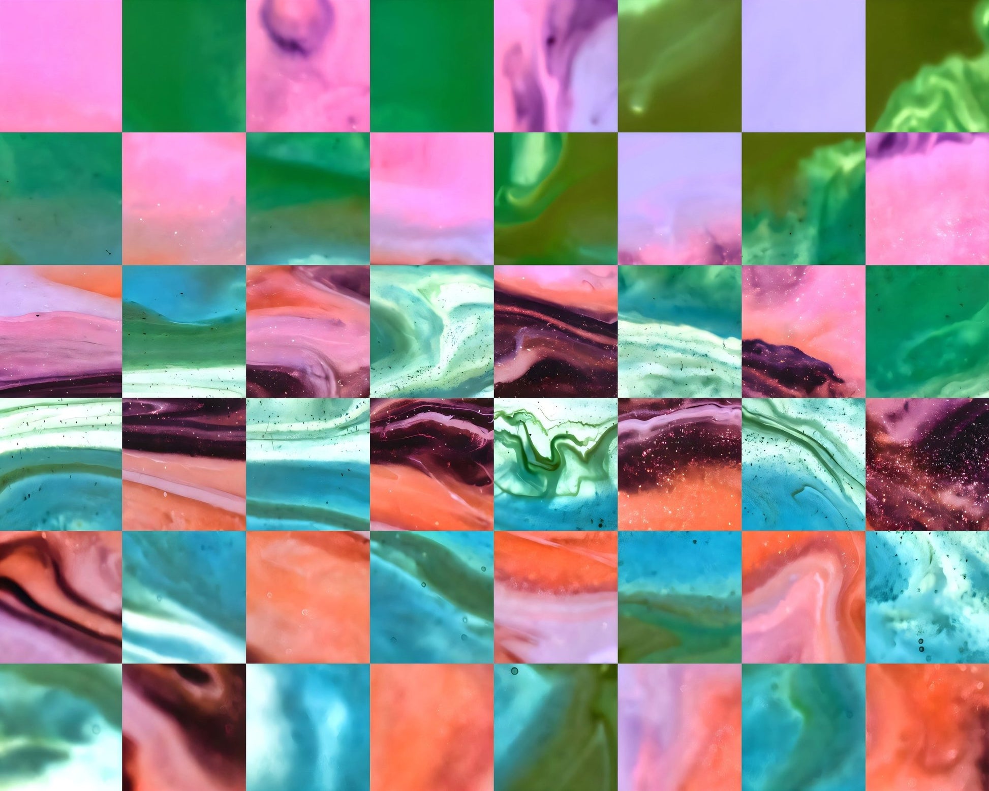 Abstract Color Grid