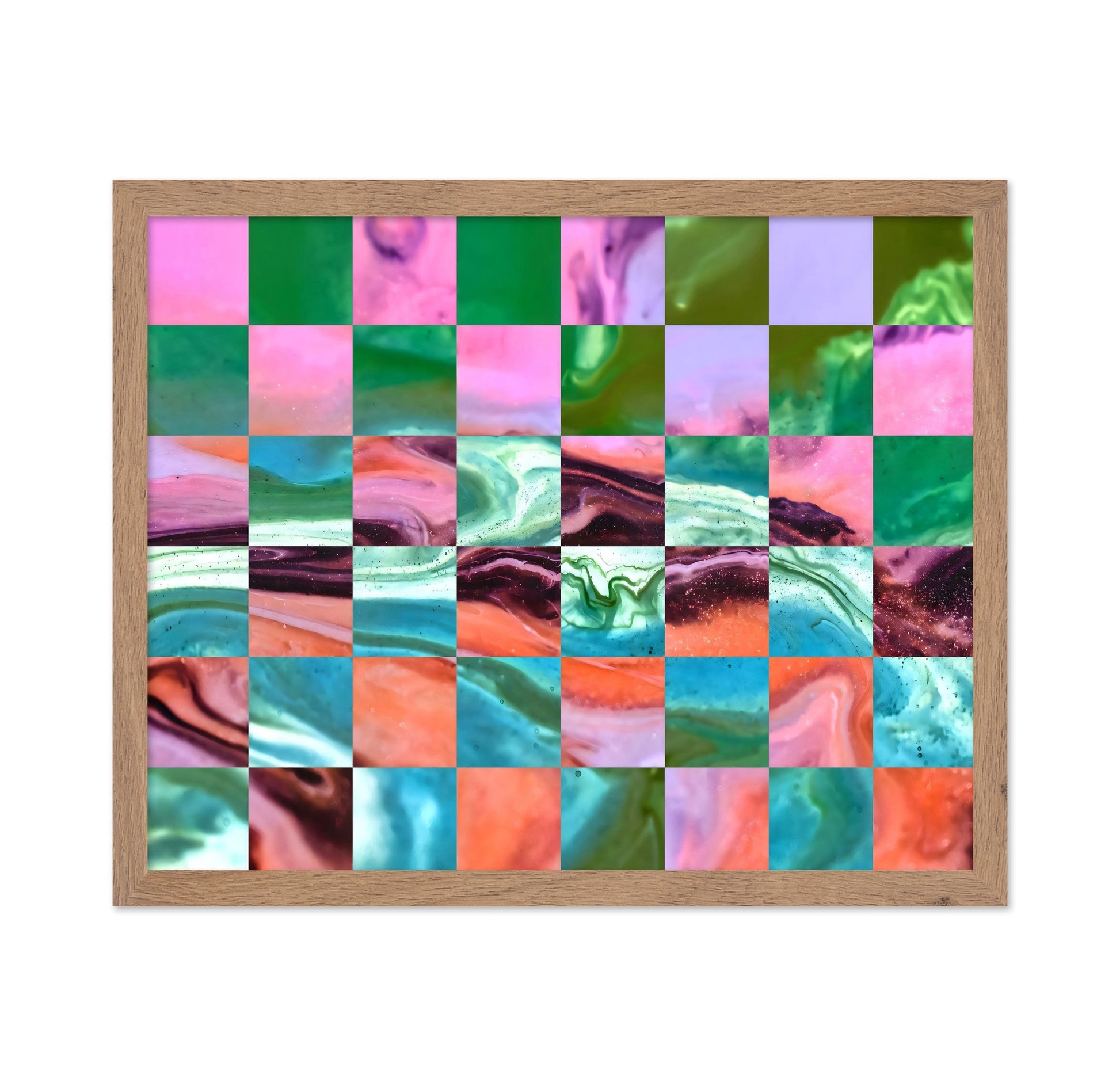 Abstract Color Grid