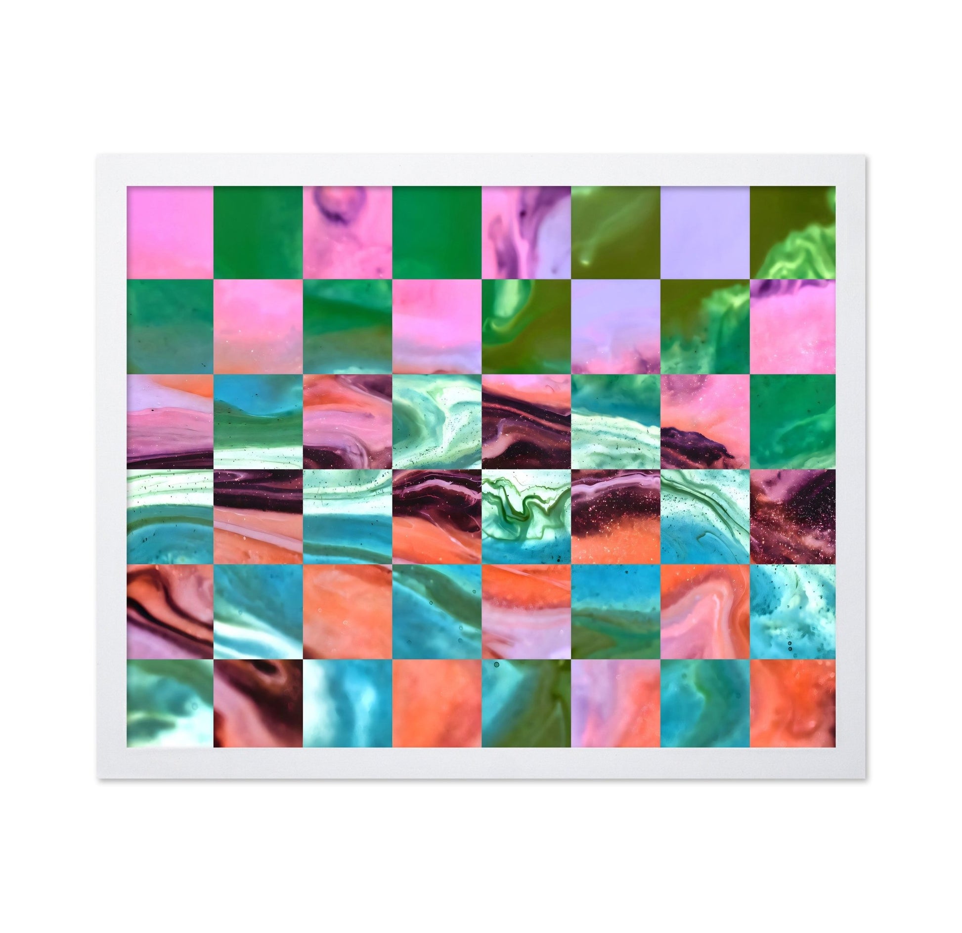 Abstract Color Grid